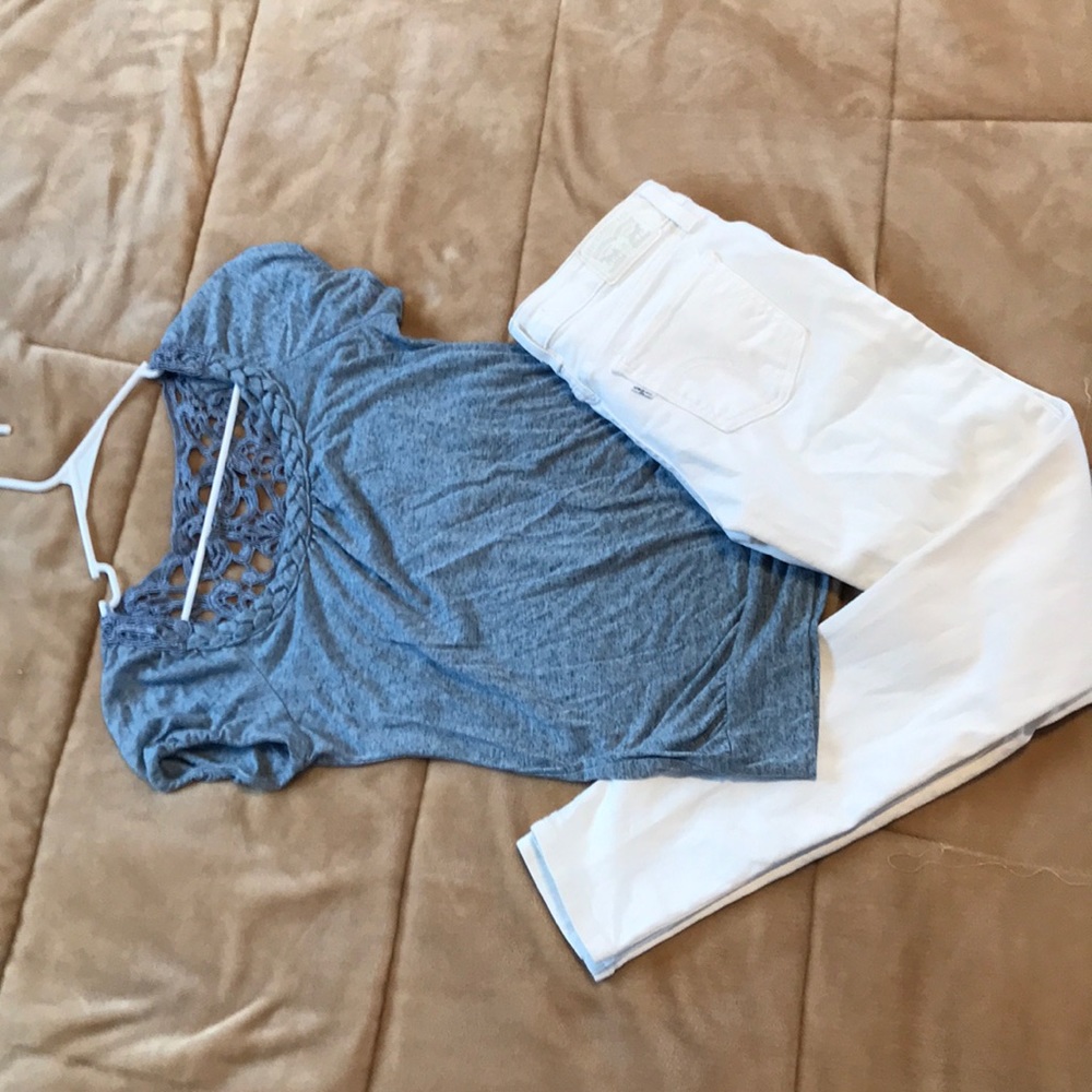 Blue blouse